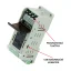 Teplotní PID regulátor na DIN lištu (2x relé) - Typ vstupu: TC typ K, Rozsah vstupu: 0 až 600°C, Regulační výstupy: 2x relé, Lineární výstup: Není